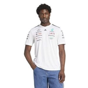 adidas Mercedes - Amg Petronas Formula One Team Driver Jersey White Men (Short Sleeve) Men's