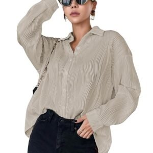 Leriya Fashion Oversized Shirt for Women | Shirt for Women Stylish Western | Long Shirt for Women