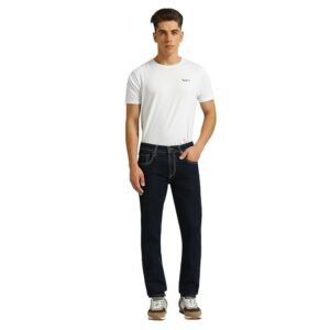 Pepe Jeans Men's Regular Fit Mid Rise Jeans