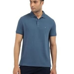 Tommy Hilfiger Men's Cotton Solid Regular Fit Polo
